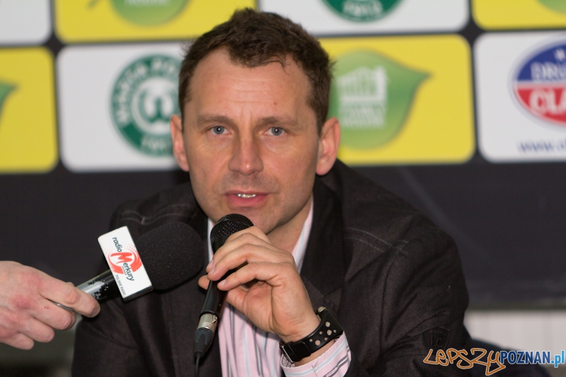 Trener Olimpii Grudządz Tomasz Asensky Foto: lepszyPOZNAN.pl / Piotr Rychter Trener Olimpii Grudządz Tomasz Asensky Foto: lepszyPOZNAN.pl / Piotr Rychter