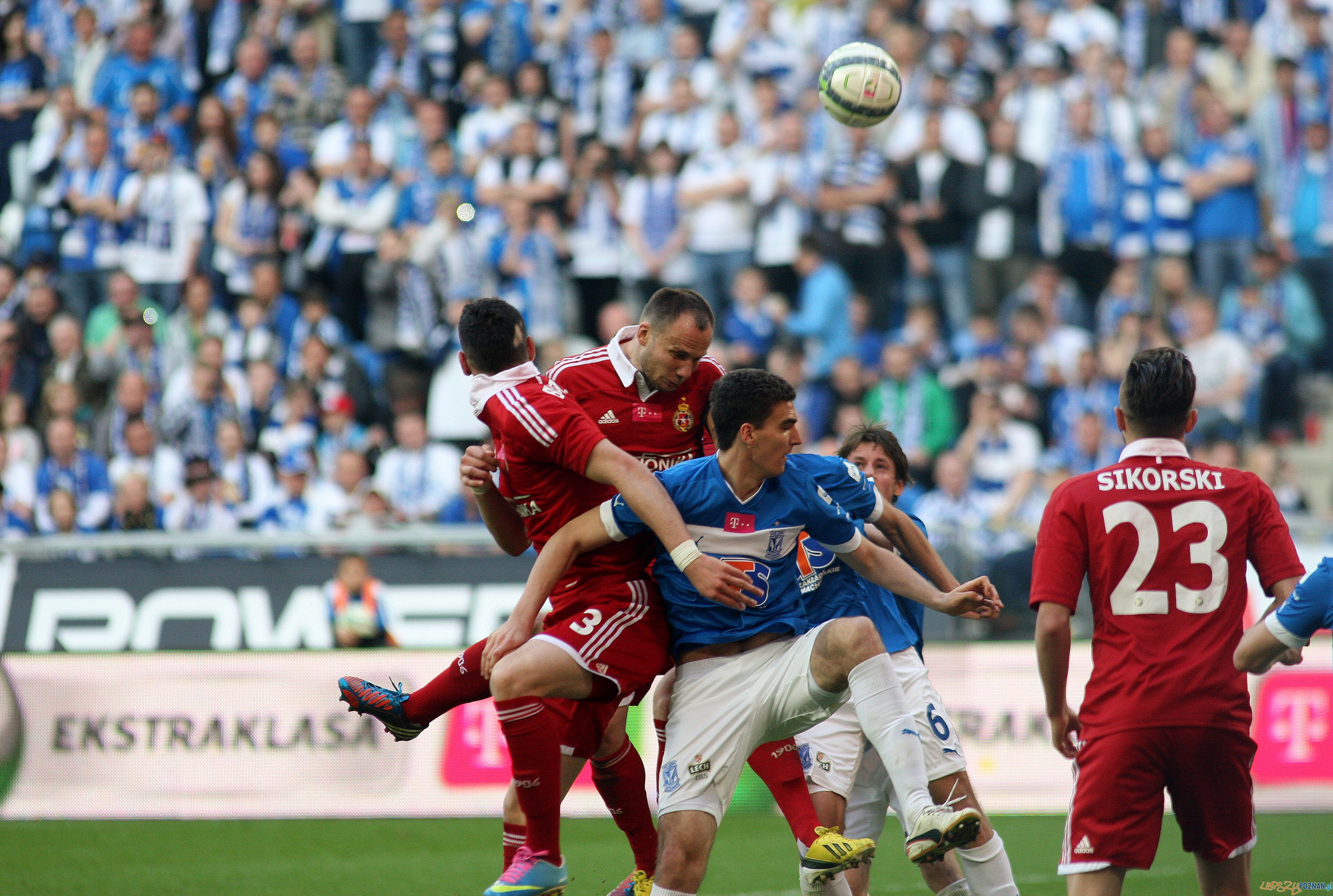 25. kolejka T-Mobile Ekstraklasy - Lech Poznań - Wisła Kraków Foto: T-Mobile Ekstraklasa/x-news 25. kolejka T-Mobile Ekstraklasy - Lech Poznań - Wisła Kraków Foto: T-Mobile Ekstraklasa/x-news