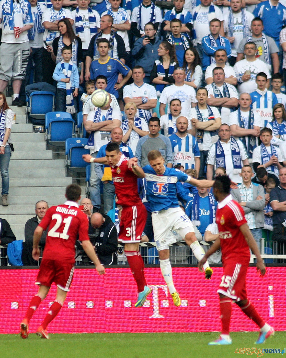 25. kolejka T-Mobile Ekstraklasy - Lech Poznań - Wisła Kraków Foto: T-Mobile Ekstraklasa/x-news 25. kolejka T-Mobile Ekstraklasy - Lech Poznań - Wisła Kraków Foto: T-Mobile Ekstraklasa/x-news