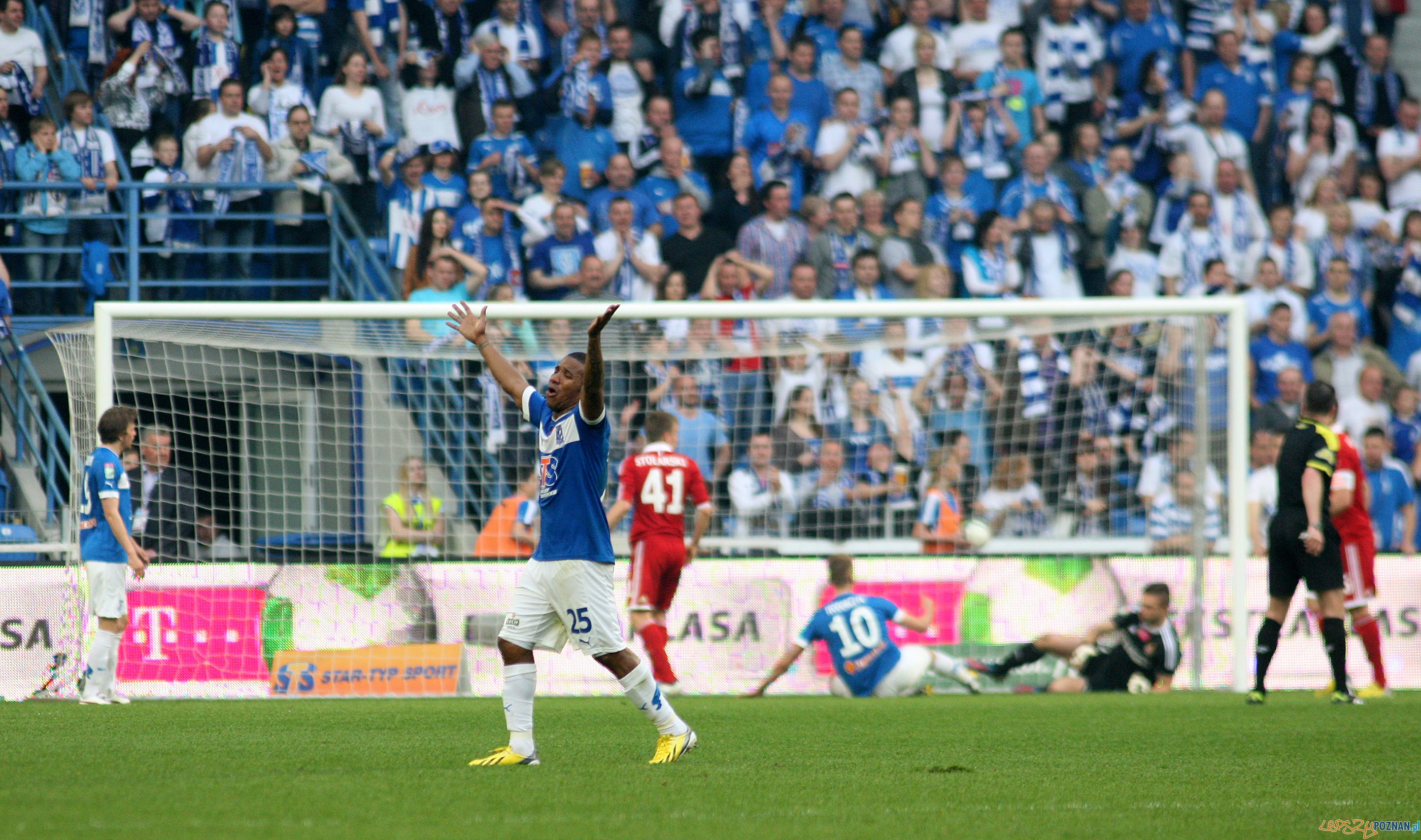 25. kolejka T-Mobile Ekstraklasy - Lech Poznań - Wisła Kraków Foto: T-Mobile Ekstraklasa/x-news 25. kolejka T-Mobile Ekstraklasy - Lech Poznań - Wisła Kraków Foto: T-Mobile Ekstraklasa/x-news