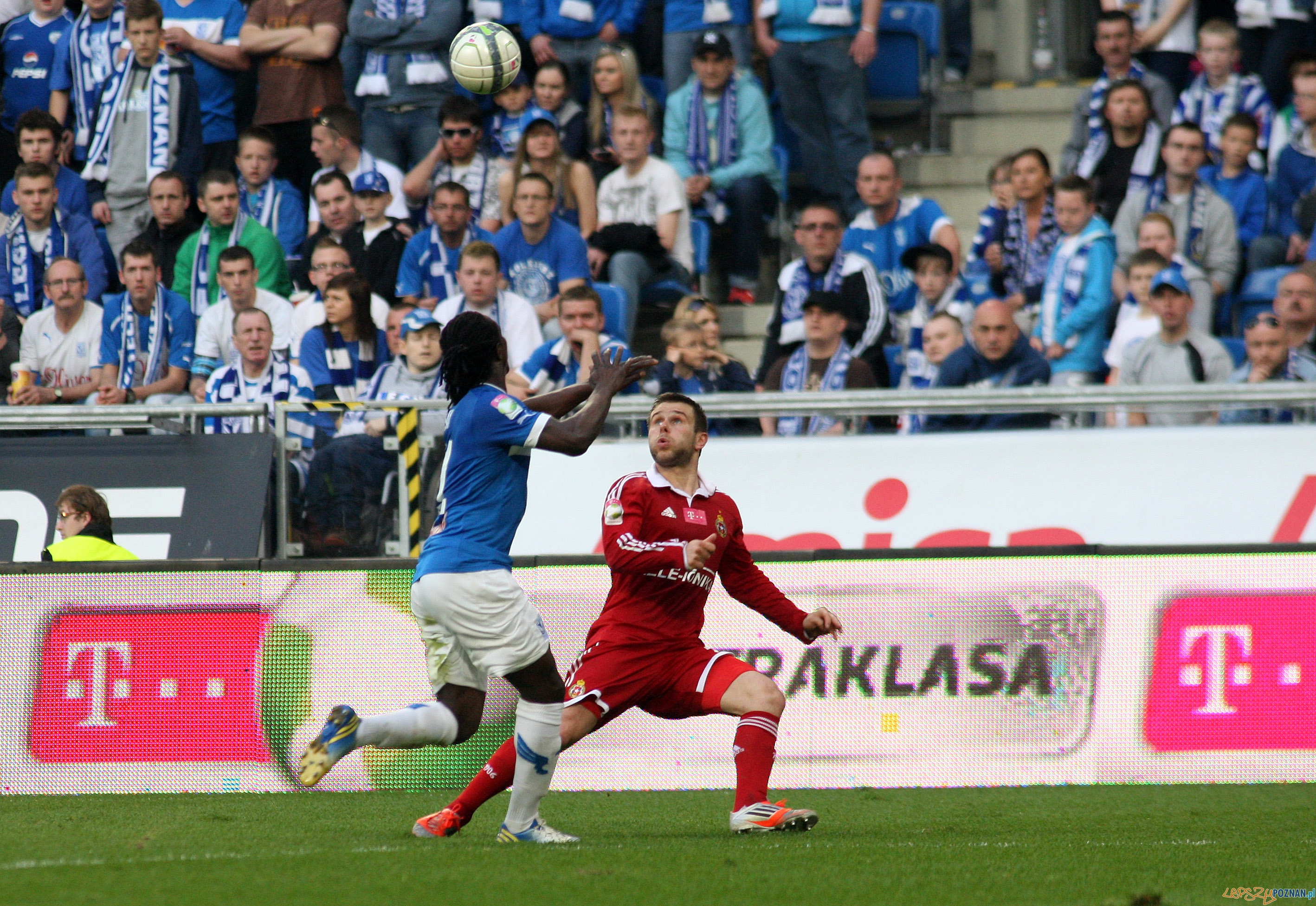 25. kolejka T-Mobile Ekstraklasy - Lech Poznań - Wisła Kraków Foto: T-Mobile Ekstraklasa/x-news 25. kolejka T-Mobile Ekstraklasy - Lech Poznań - Wisła Kraków Foto: T-Mobile Ekstraklasa/x-news