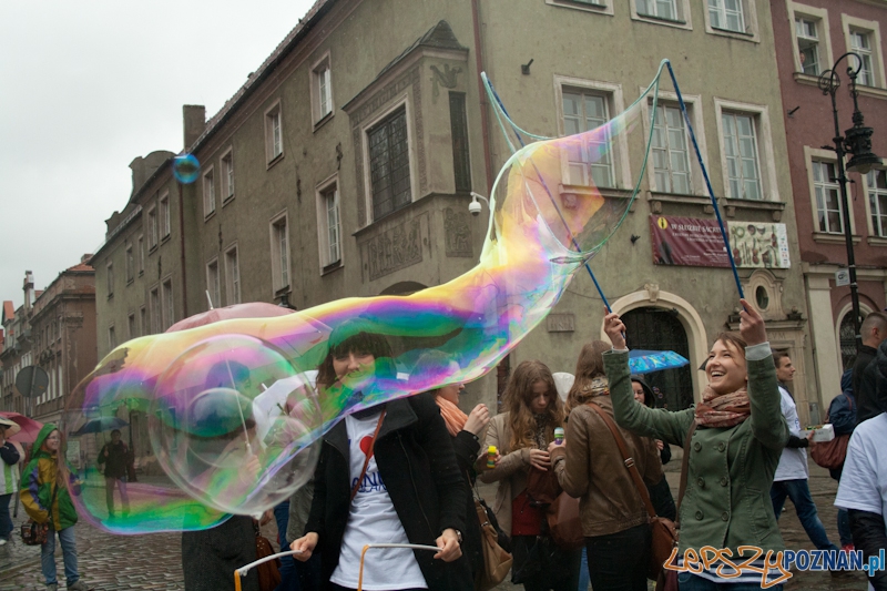 Puszczanie Baniek Mydlanych na Starym Rynku Foto: Ewelina Gutowska Puszczanie Baniek Mydlanych na Starym Rynku Foto: Ewelina Gutowska