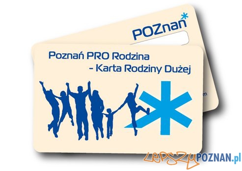 Karta Rodziny Dużej Foto: UM Karta Rodziny Dużej Foto: UM