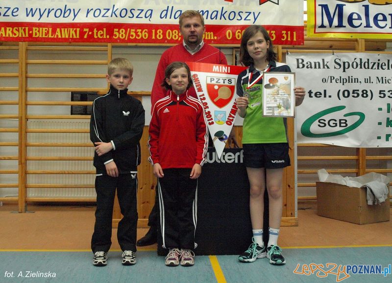 awodnicy LKTS Lubanta Luvena Luboń z trenerem od lewej Patryk Pyśk, Zuzanna Sułek, Trener Mariusz Pyśk Foto: awodnicy LKTS Lubanta Luvena Luboń z trenerem od lewej Patryk Pyśk, Zuzanna Sułek, Trener Mariusz Pyśk Foto: