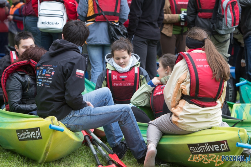 Kajakowa masa krytyczna - przed startem Foto: lepszyPOZNAN.pl / Piotr Rychter Kajakowa masa krytyczna - przed startem Foto: lepszyPOZNAN.pl / Piotr Rychter