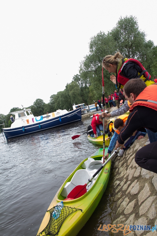 Kajakowa masa krytyczna - przed startem Foto: lepszyPOZNAN.pl / Piotr Rychter Kajakowa masa krytyczna - przed startem Foto: lepszyPOZNAN.pl / Piotr Rychter