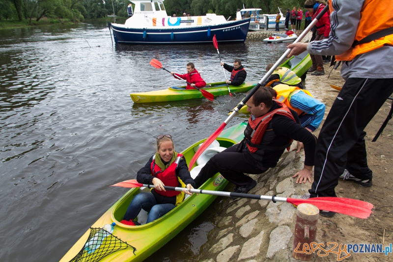 Kajakowa masa krytyczna - przed startem Foto: lepszyPOZNAN.pl / Piotr Rychter Kajakowa masa krytyczna - przed startem Foto: lepszyPOZNAN.pl / Piotr Rychter