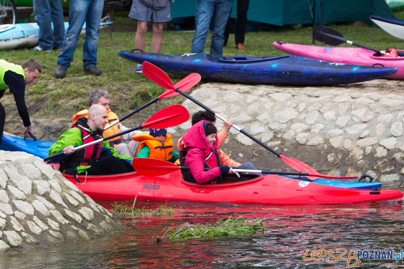 Kajakowa masa krytyczna - przed startem Foto: lepszyPOZNAN.pl / Piotr Rychter Kajakowa masa krytyczna - przed startem Foto: lepszyPOZNAN.pl / Piotr Rychter