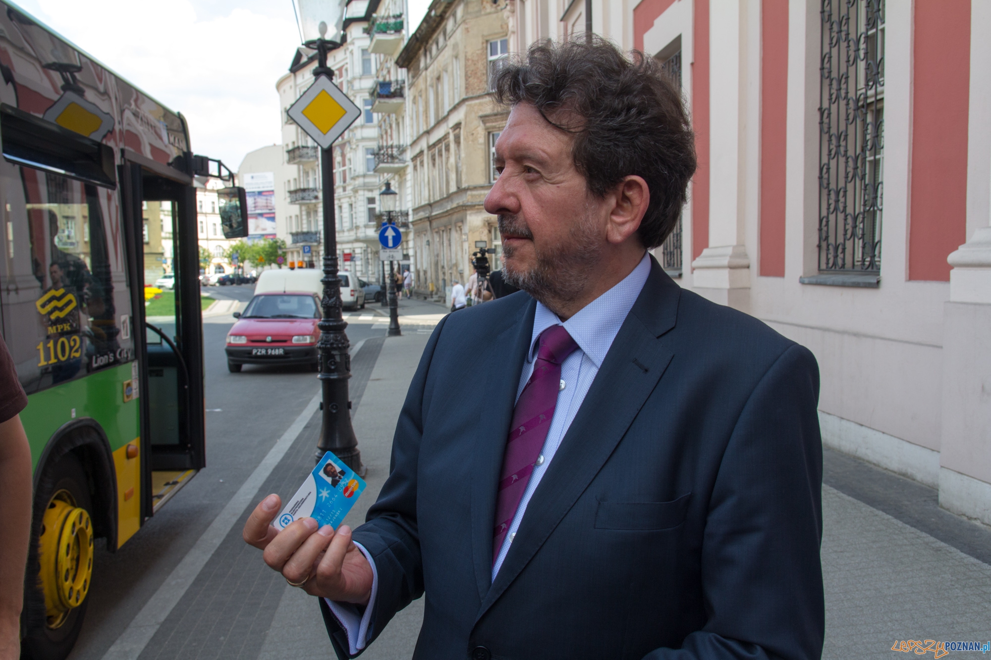 Dyrektor ZTM Bogusław Bajoński Foto: lepszyPOZNAN.pl / Piotr Rychter Dyrektor ZTM Bogusław Bajoński Foto: lepszyPOZNAN.pl / Piotr Rychter