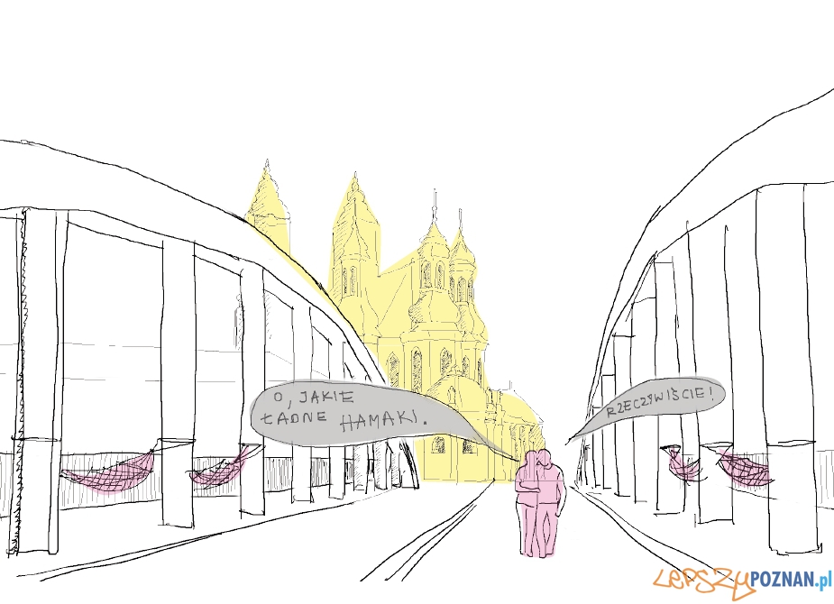 Sen w miescie   Foto: projekt: Władysława Kijewska