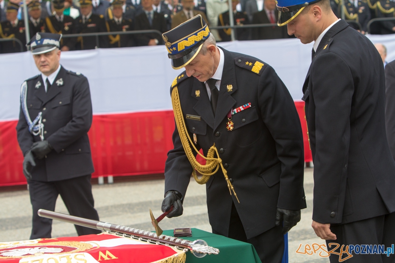 135-lat Zawodowej Straży Pożarnej w Poznaniu - Dzień Strażaka, przekazanie sztandaru Komendzie Miejskiej PSP Foto: lepszyPOZNAN.pl / Piotr Rychter 135-lat Zawodowej Straży Pożarnej w Poznaniu - Dzień Strażaka, przekazanie sztandaru Komendzie Miejskiej PSP Foto: lepszyPOZNAN.pl / Piotr Rychter