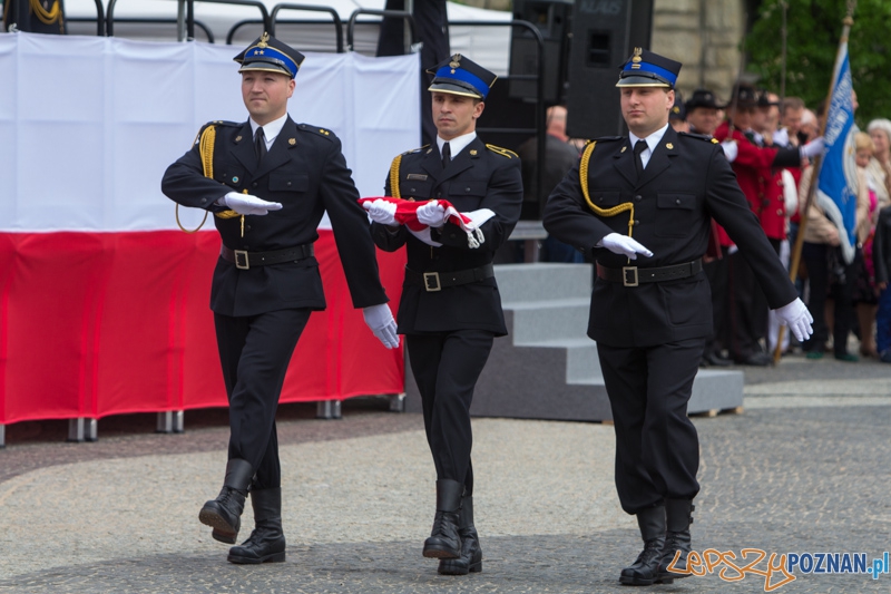 135-lat Zawodowej Straży Pożarnej w Poznaniu - Dzień Strażaka, przekazanie sztandaru Komendzie Miejskiej PSP Foto: lepszyPOZNAN.pl / Piotr Rychter 135-lat Zawodowej Straży Pożarnej w Poznaniu - Dzień Strażaka, przekazanie sztandaru Komendzie Miejskiej PSP Foto: lepszyPOZNAN.pl / Piotr Rychter