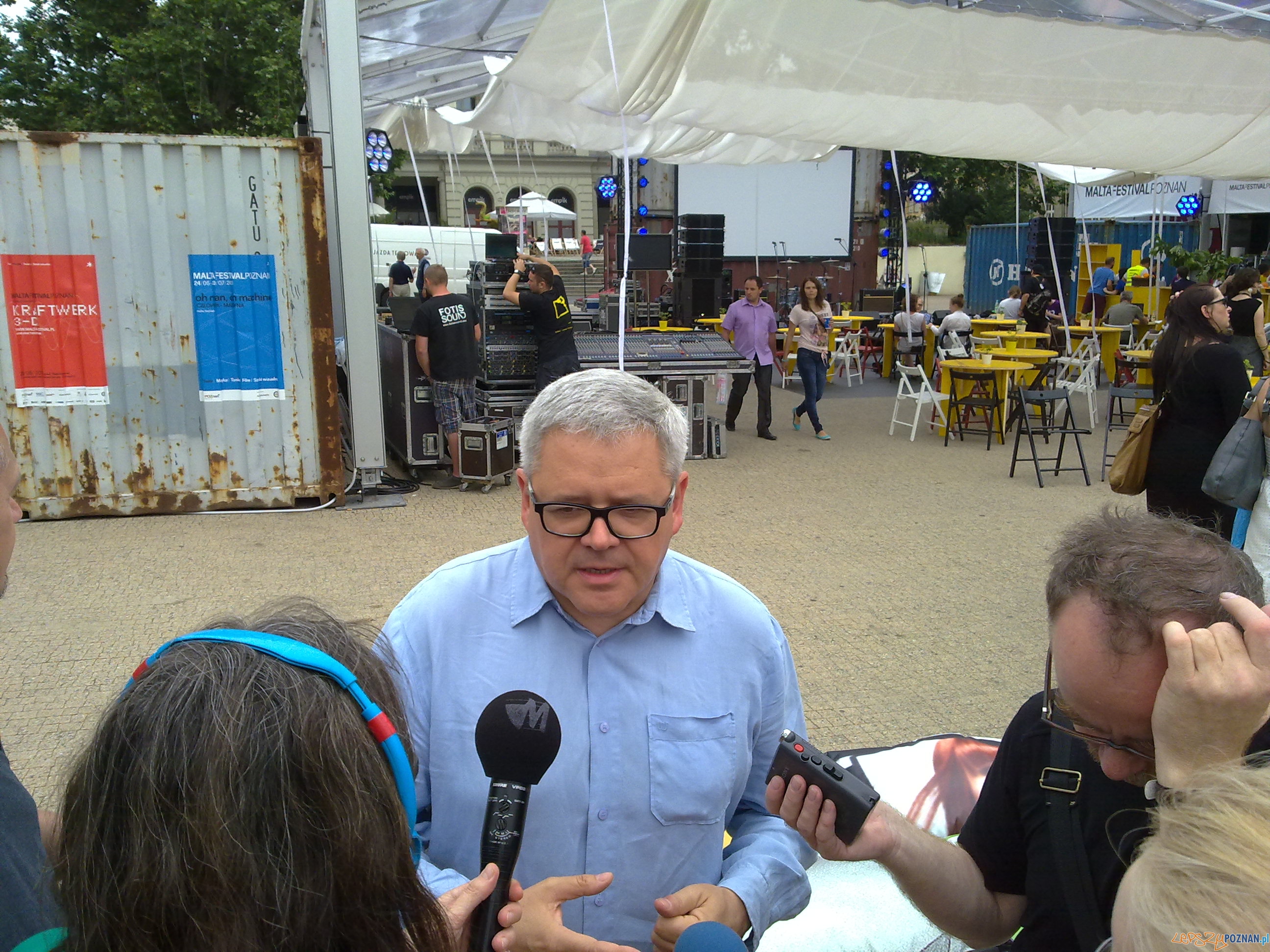 Michał Merczyński o Generatorze Malta Foto: TD Michał Merczyński o Generatorze Malta Foto: TD