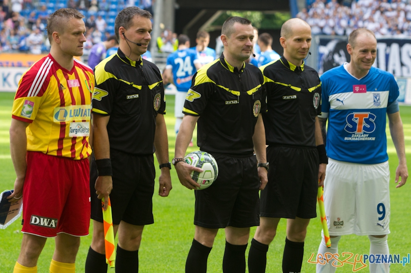 30. kolejka T-Mobile Ekstraklasy - Lech Poznań - Korona Kielce (Piotr Reiss, Tomasz Lisowski, sędziowie) Foto: lepszyPOZNAN.pl / Piotr Rychter 30. kolejka T-Mobile Ekstraklasy - Lech Poznań - Korona Kielce (Piotr Reiss, Tomasz Lisowski, sędziowie) Foto: lepszyPOZNAN.pl / Piotr Rychter