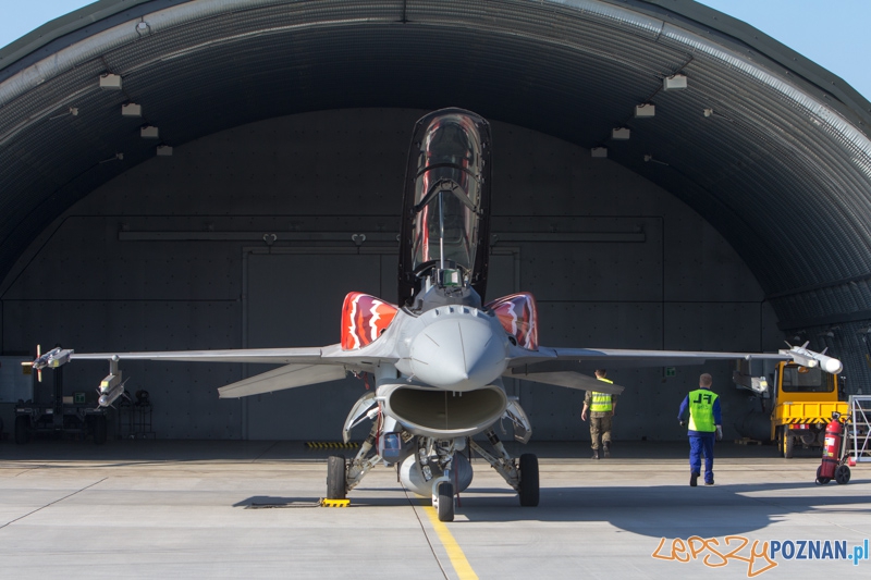 6. Eskadra Lotnicza przygotowuje się do wylotu na Nato Tiger Meet - 31. Baza Lotnictwa Taktycznego, Poznań - Krzesiny Foto: lepszyPOZNAN.pl / Piotr Rychter 6. Eskadra Lotnicza przygotowuje się do wylotu na Nato Tiger Meet - 31. Baza Lotnictwa Taktycznego, Poznań - Krzesiny Foto: lepszyPOZNAN.pl / Piotr Rychter
