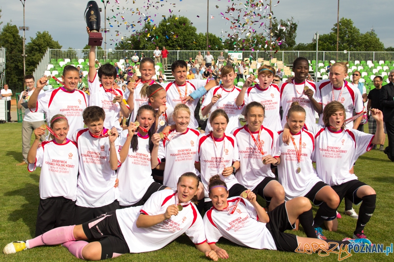 Zdobywca Pucharu Polski w piłce nożnej kobiet w sezonie 2012/2013 Medyk Konin Foto: lepszyPOZNAN.pl / Piotr Rychter Zdobywca Pucharu Polski w piłce nożnej kobiet w sezonie 2012/2013 Medyk Konin Foto: lepszyPOZNAN.pl / Piotr Rychter