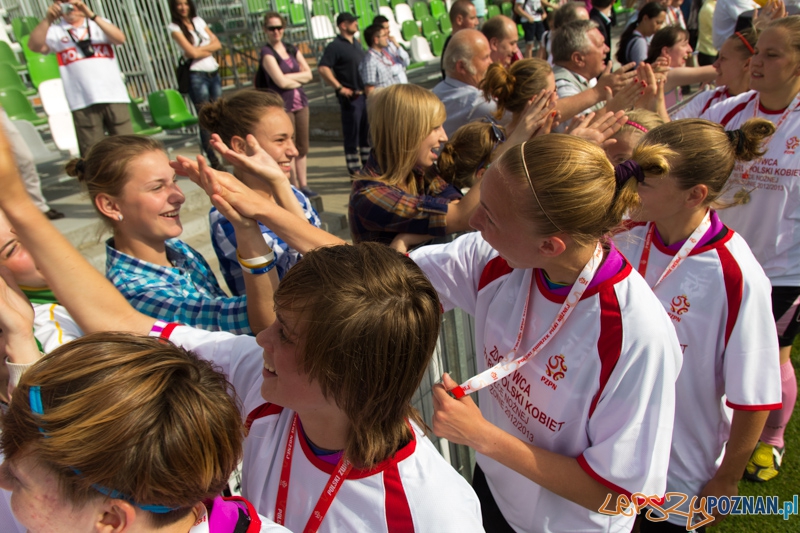 Zdobywca Pucharu Polski w piłce nożnej kobiet w sezonie 2012/2013 Medyk Konin Foto: lepszyPOZNAN.pl / Piotr Rychter Zdobywca Pucharu Polski w piłce nożnej kobiet w sezonie 2012/2013 Medyk Konin Foto: lepszyPOZNAN.pl / Piotr Rychter