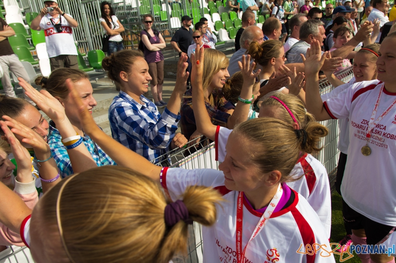 Zdobywca Pucharu Polski w piłce nożnej kobiet w sezonie 2012/2013 Medyk Konin Foto: lepszyPOZNAN.pl / Piotr Rychter Zdobywca Pucharu Polski w piłce nożnej kobiet w sezonie 2012/2013 Medyk Konin Foto: lepszyPOZNAN.pl / Piotr Rychter