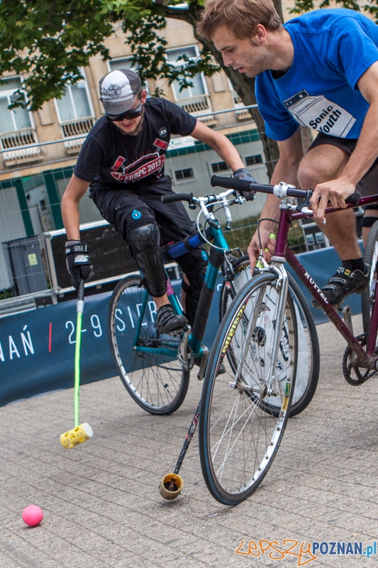 Bike Polo na Placu Wolności - Poznań 27-28.07.2013 r.  Foto: LepszyPOZNAN.pl / Paweł Rychter