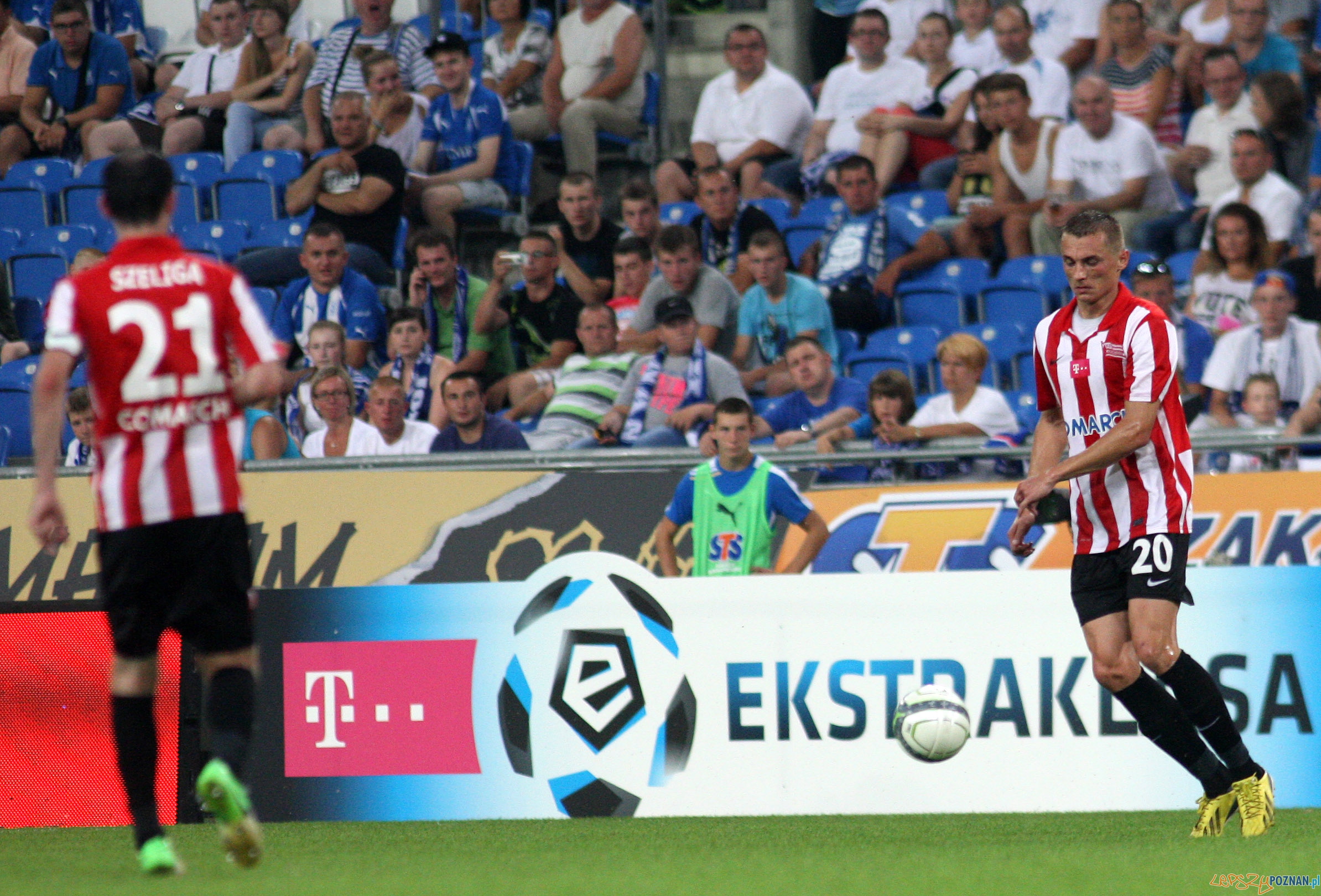 2. kolejka T-Mobile Ekstraklasy Lech Poznań - Cracovia Kraków. Inea Stadion 27.07.2013 r. Foto: T-mobile Ekstraklasa / x-news 2. kolejka T-Mobile Ekstraklasy Lech Poznań - Cracovia Kraków. Inea Stadion 27.07.2013 r. Foto: T-mobile Ekstraklasa / x-news