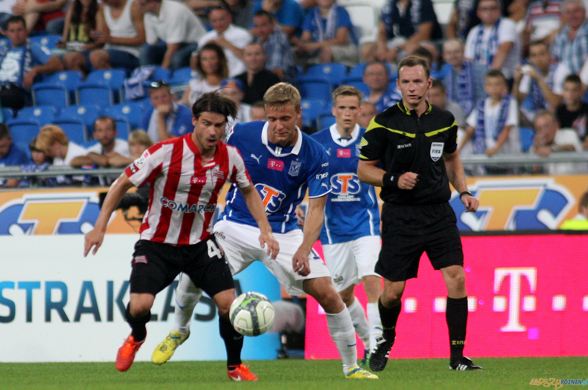 2. kolejka T-Mobile Ekstraklasy Lech Poznań - Cracovia Kraków. Inea Stadion 27.07.2013 r. Foto: T-mobile Ekstraklasa / x-news 2. kolejka T-Mobile Ekstraklasy Lech Poznań - Cracovia Kraków. Inea Stadion 27.07.2013 r. Foto: T-mobile Ekstraklasa / x-news