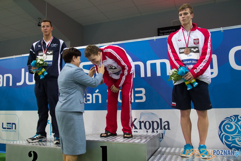 Mistrzostwa Europy Juniorów w Pływaniu - medaliści 800 metrów - Paweł Furtek (złoto), Jan Micka (srebro), Wojciech Wojdak (brąz) - Termy Maltańskie Foto: lepszyPOZNAN.pl / Piotr Rychter Mistrzostwa Europy Juniorów w Pływaniu - medaliści 800 metrów - Paweł Furtek (złoto), Jan Micka (srebro), Wojciech Wojdak (brąz) - Termy Maltańskie Foto: lepszyPOZNAN.pl / Piotr Rychter