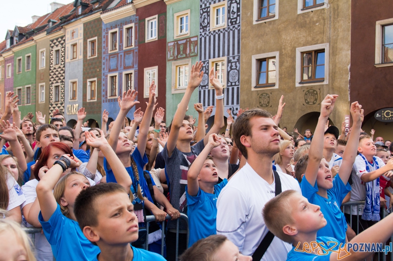 Prezentacja pierwszej drużyny Lecha Poznań - Stary Rynek 16.07.2013 r. Foto: lepszyPOZNAN.pl / Piotr Rychter Prezentacja pierwszej drużyny Lecha Poznań - Stary Rynek 16.07.2013 r. Foto: lepszyPOZNAN.pl / Piotr Rychter