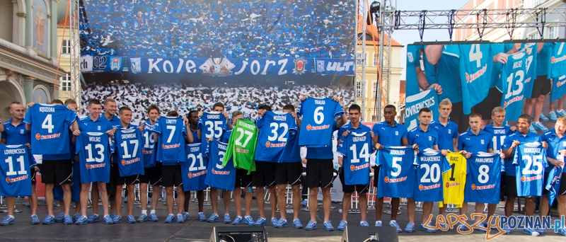 Prezentacja pierwszej drużyny Lecha Poznań - Stary Rynek 16.07.2013 r. Foto: lepszyPOZNAN.pl / Piotr Rychter Prezentacja pierwszej drużyny Lecha Poznań - Stary Rynek 16.07.2013 r. Foto: lepszyPOZNAN.pl / Piotr Rychter