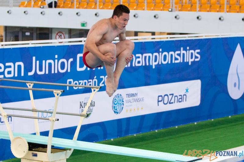 Mistrzostwa Europy Juniorów w Skokach do wody (trampolina 1m) - Termy Maltańskie Foto: lepszyPOZNAN.pl / Piotr Rychter Mistrzostwa Europy Juniorów w Skokach do wody (trampolina 1m) - Termy Maltańskie Foto: lepszyPOZNAN.pl / Piotr Rychter