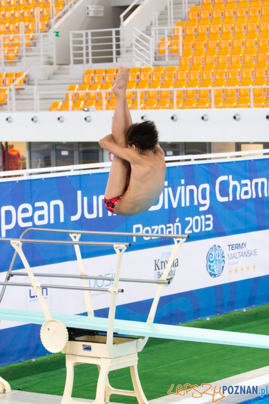 Mistrzostwa Europy Juniorów w Skokach do wody (trampolina 1m) - Termy Maltańskie Foto: lepszyPOZNAN.pl / Piotr Rychter Mistrzostwa Europy Juniorów w Skokach do wody (trampolina 1m) - Termy Maltańskie Foto: lepszyPOZNAN.pl / Piotr Rychter