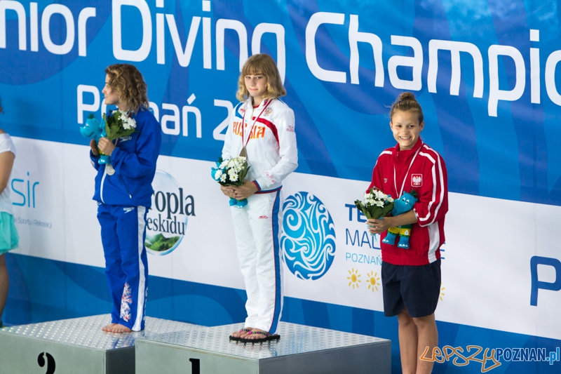 Mistrzostwa Europy Juniorów w Skokach do wody - dekoracja - Termy Maltańskie Foto: lepszyPOZNAN.pl / Piotr Rychter Mistrzostwa Europy Juniorów w Skokach do wody - dekoracja - Termy Maltańskie Foto: lepszyPOZNAN.pl / Piotr Rychter