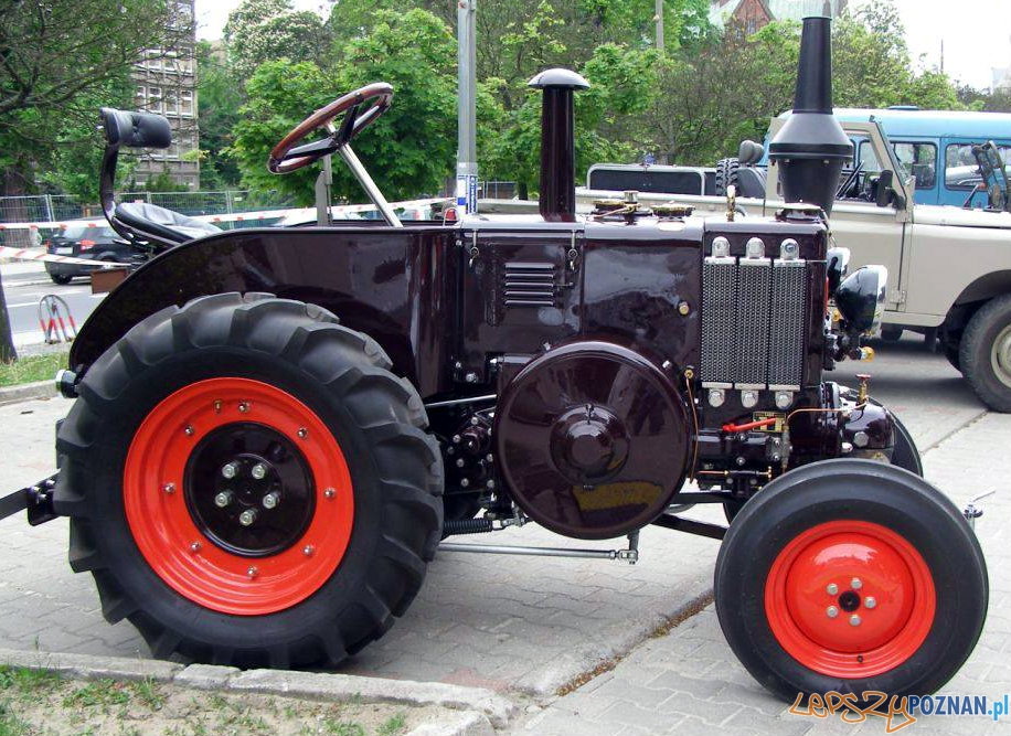 Lanz bulldog, pięknie odrestaurowany traktor wyprodukowany w 1941 roku  Foto: Piknik z Motoryzacją