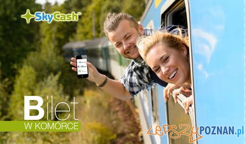 Bilet w komórce SkyCash  Foto: SkyCash