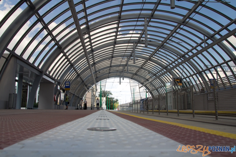 Przejazd teczniczny nowootwartą trasą - Nowy Dworzec Zachodni  Foto: lepszyPOZNAN.pl / Piotr Rychter