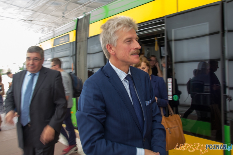 Przejazd teczniczny nowootwartą trasą - Prezydent Poznania Ryszard Grobelny Foto: lepszyPOZNAN.pl / Piotr Rychter Przejazd teczniczny nowootwartą trasą - Prezydent Poznania Ryszard Grobelny Foto: lepszyPOZNAN.pl / Piotr Rychter