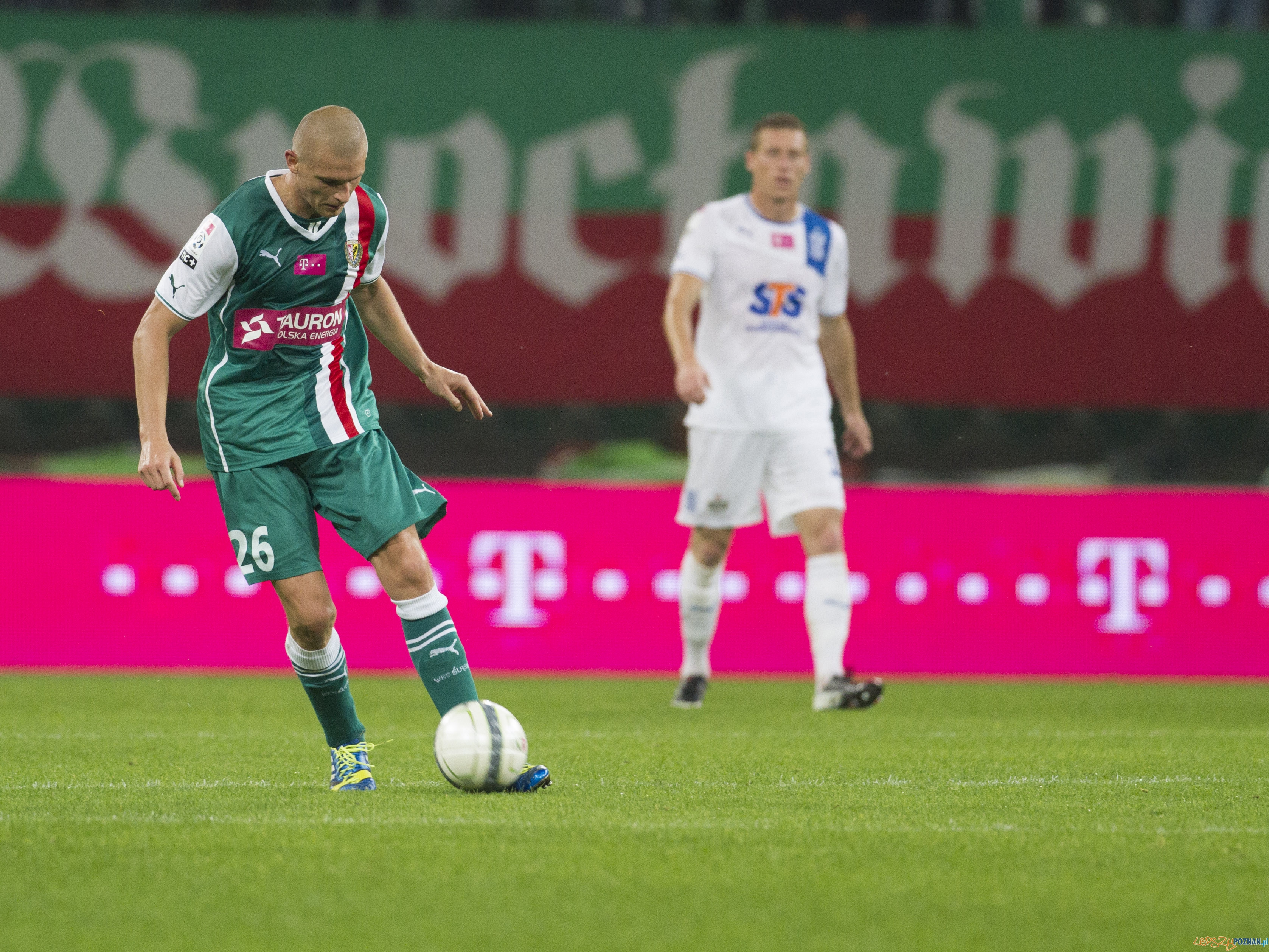 Śląsk Wrocław - Lech Poznań 2:0 - 14.09.2013 r. Foto: X-News Śląsk Wrocław - Lech Poznań 2:0 - 14.09.2013 r. Foto: X-News