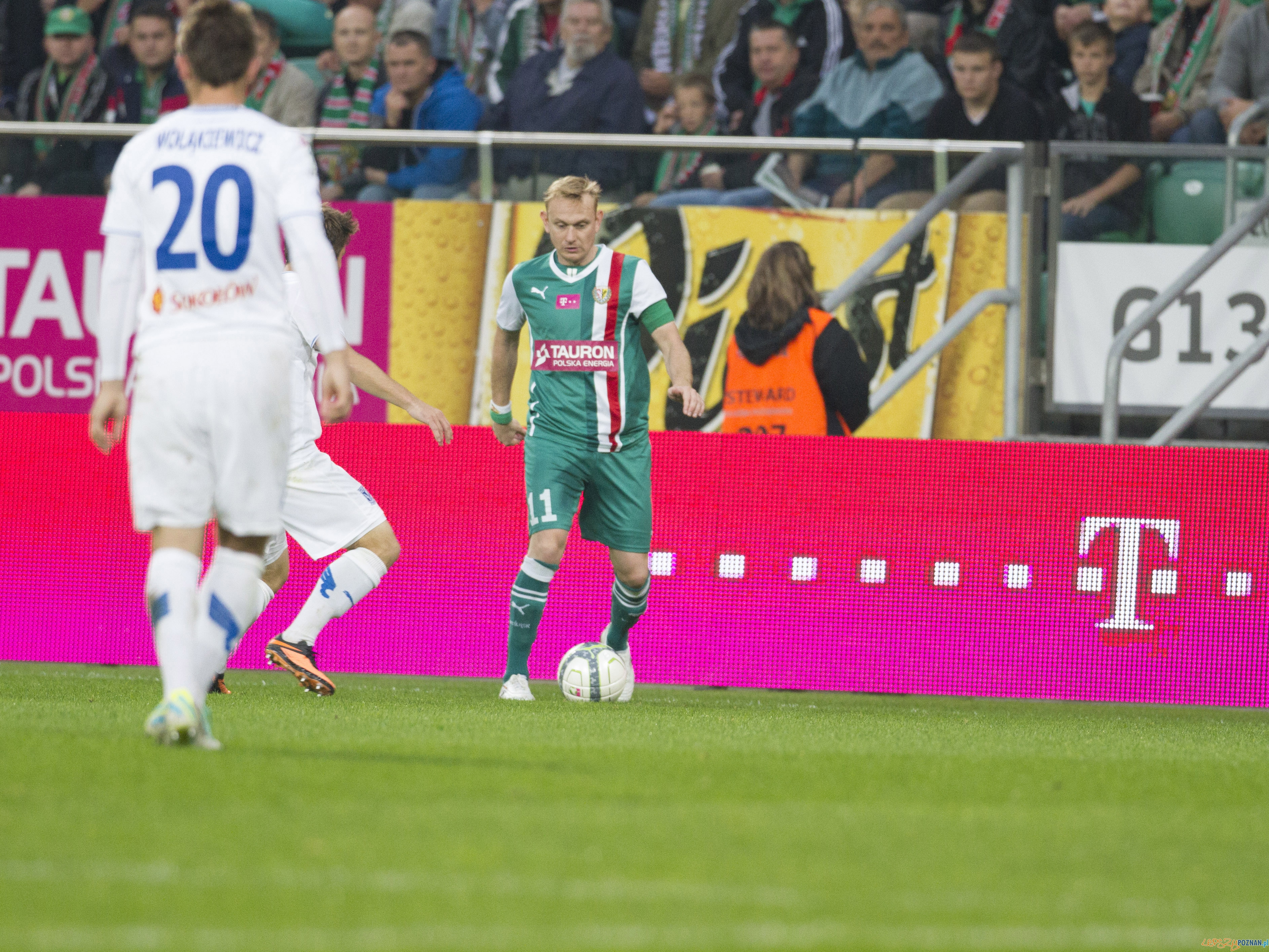 Śląsk Wrocław - Lech Poznań 2:0 - 14.09.2013 r. Foto: X-News Śląsk Wrocław - Lech Poznań 2:0 - 14.09.2013 r. Foto: X-News