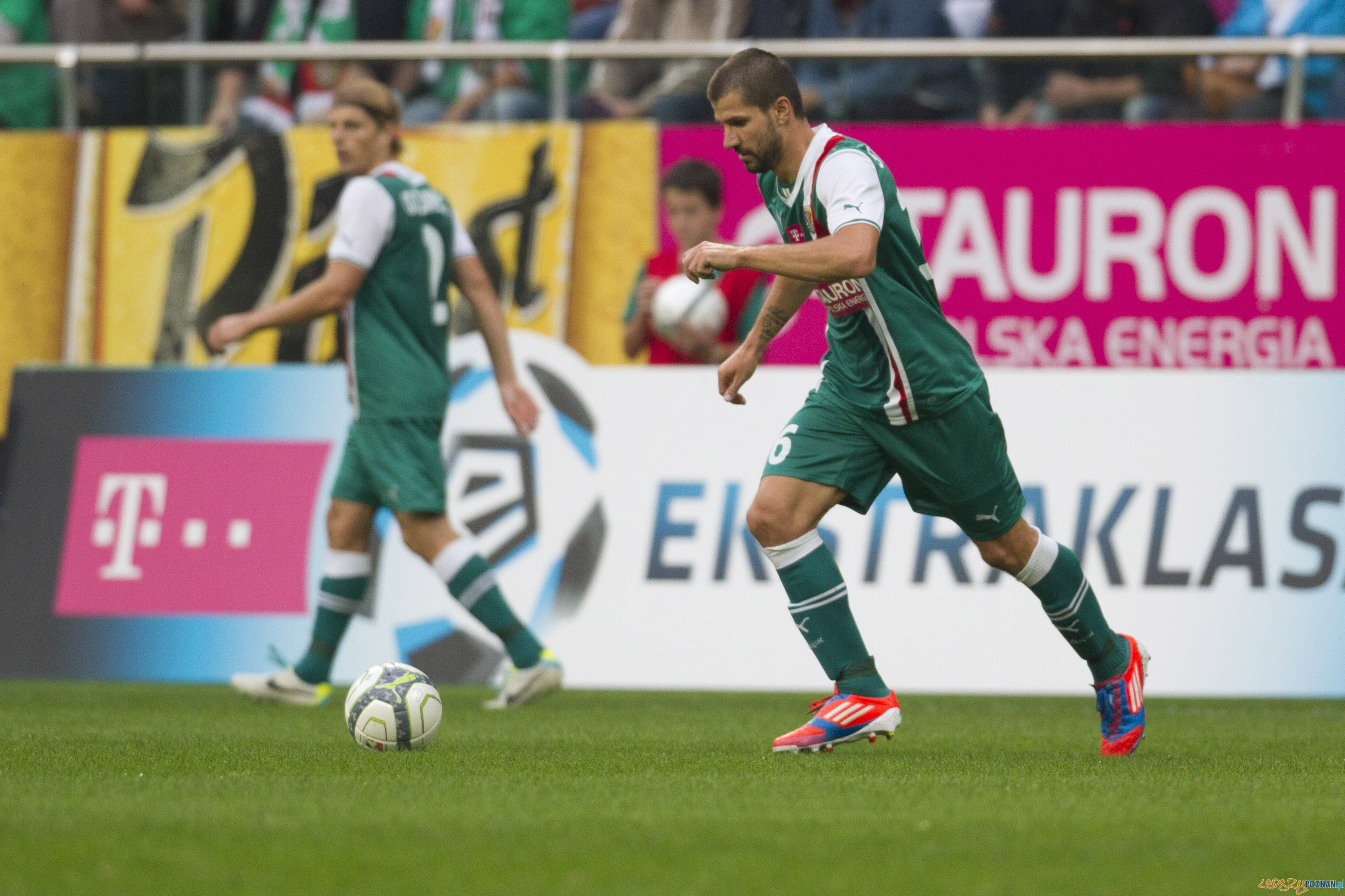 Śląsk Wrocław - Lech Poznań 2:0 - 14.09.2013 r. Foto: X-News Śląsk Wrocław - Lech Poznań 2:0 - 14.09.2013 r. Foto: X-News