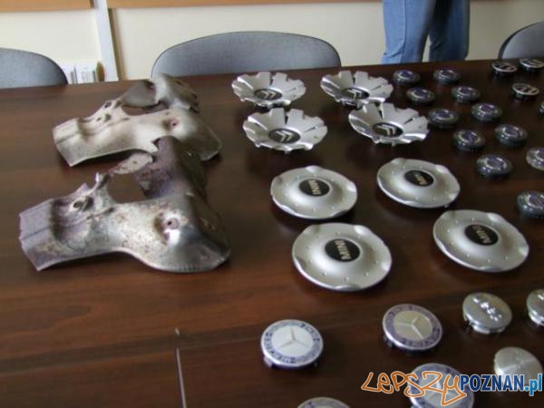 Policja zatrzymała złodzieja akcesoriów (3) Foto: KM Policji w Poznaniu Policja zatrzymała złodzieja akcesoriów (3) Foto: KM Policji w Poznaniu