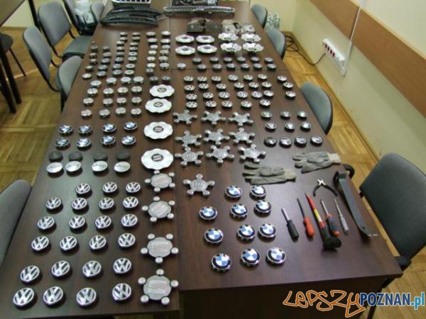 Policja zatrzymała złodzieja akcesoriów (4) Foto: KM Policji w Poznaniu Policja zatrzymała złodzieja akcesoriów (4) Foto: KM Policji w Poznaniu