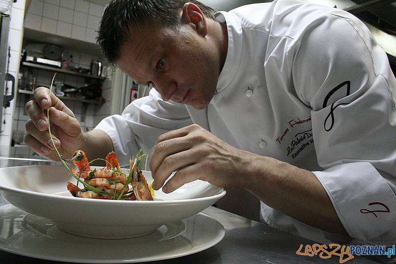 Tomasz Fiedorowicz z Le Palais du Jardin Foto: Kulinarny Poznań Tomasz Fiedorowicz z Le Palais du Jardin Foto: Kulinarny Poznań