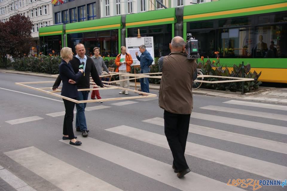 Tydzień bez samochodu na Św. Marcinie Foto: UMP Tydzień bez samochodu na Św. Marcinie Foto: UMP