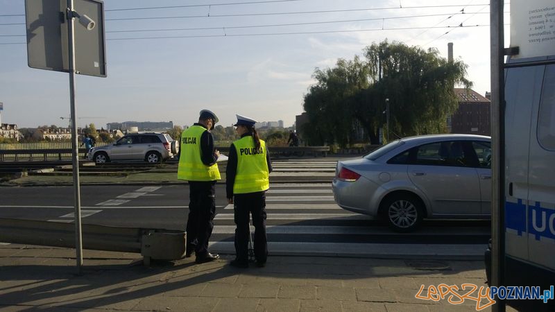 Potrącenie na Moście Chrobrego (5) Foto: TD Potrącenie na Moście Chrobrego (5) Foto: TD