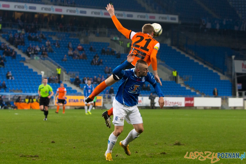 18. kolejka T-Mobile Ekstraklasy - Lech Poznań - Zagłębie Lubin, 30.11.2013 r. (Gergo Lovrencsics, Bartosz Rymaniak) Foto: lepszyPOZNAN.pl / Piotr Rychter 18. kolejka T-Mobile Ekstraklasy - Lech Poznań - Zagłębie Lubin, 30.11.2013 r. (Gergo Lovrencsics, Bartosz Rymaniak) Foto: lepszyPOZNAN.pl / Piotr Rychter