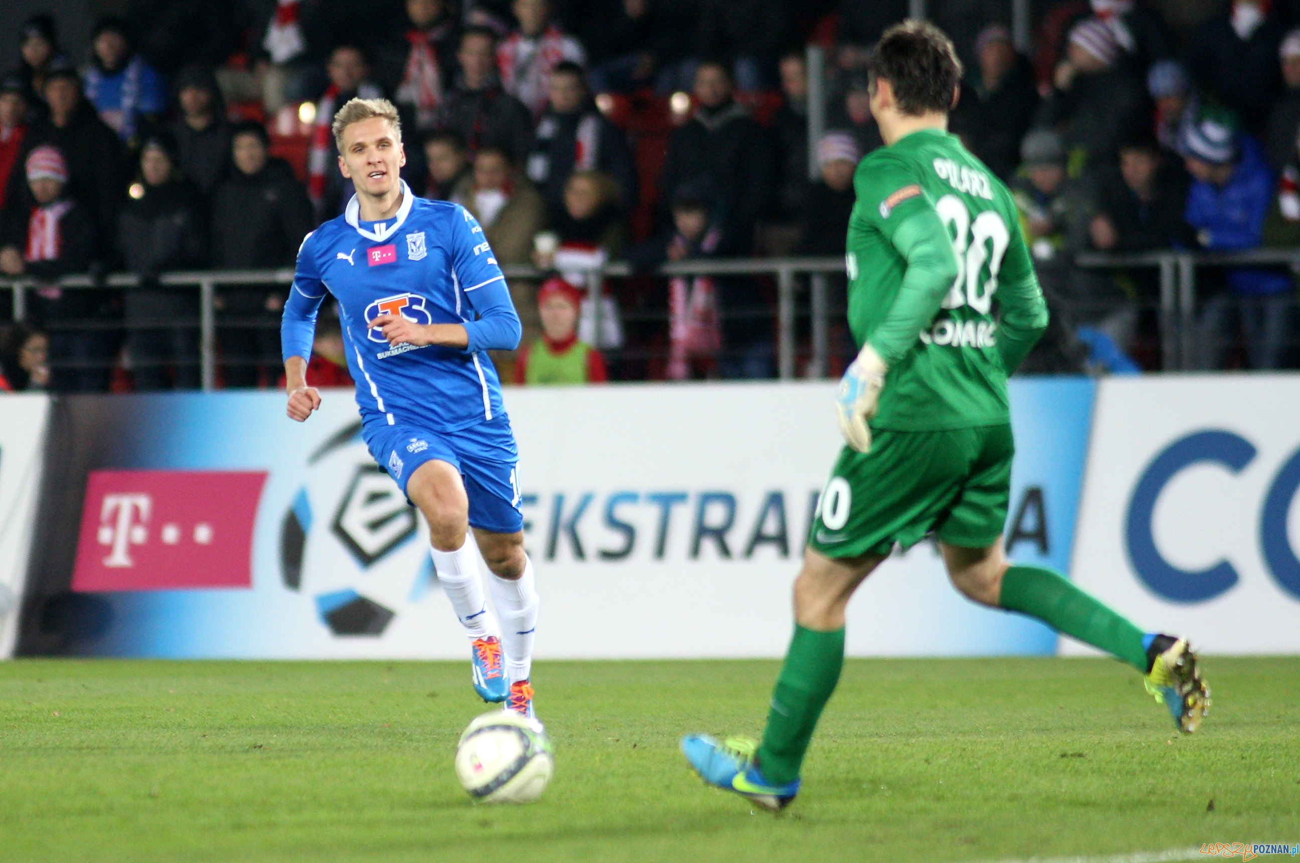 Cracovia - Lech Poznań 1:6 - Kraków 25.11.2013 r. Foto: X-News Cracovia - Lech Poznań 1:6 - Kraków 25.11.2013 r. Foto: X-News