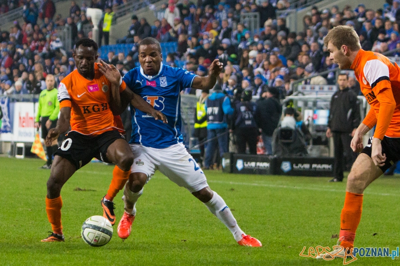 18. kolejka T-Mobile Ekstraklasy - Lech Poznań - Zagłębie Lubin, 30.11.2013 r. (Luis Henriquez, David Abwo) Foto: lepszyPOZNAN.pl / Piotr Rychter 18. kolejka T-Mobile Ekstraklasy - Lech Poznań - Zagłębie Lubin, 30.11.2013 r. (Luis Henriquez, David Abwo) Foto: lepszyPOZNAN.pl / Piotr Rychter