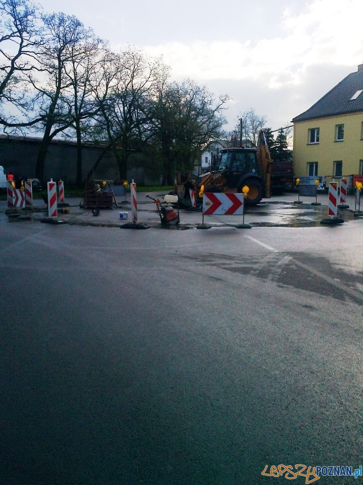 Budowa ronda w Krzesinach Foto: ZDM Budowa ronda w Krzesinach Foto: ZDM