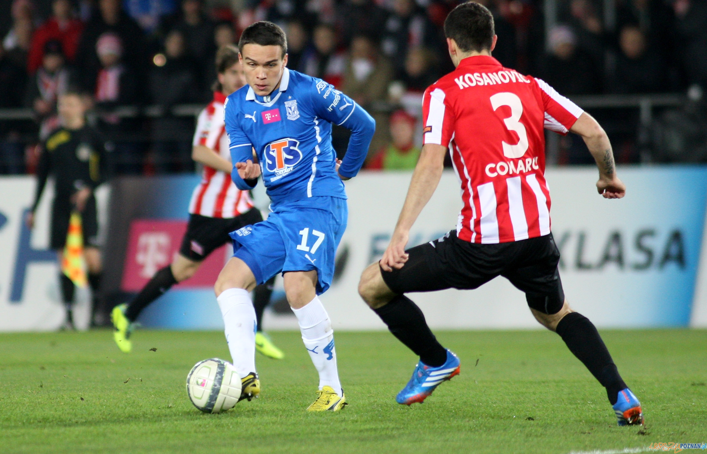 Cracovia - Lech Poznań 1:6 - Kraków 25.11.2013 r. Foto: X-News Cracovia - Lech Poznań 1:6 - Kraków 25.11.2013 r. Foto: X-News