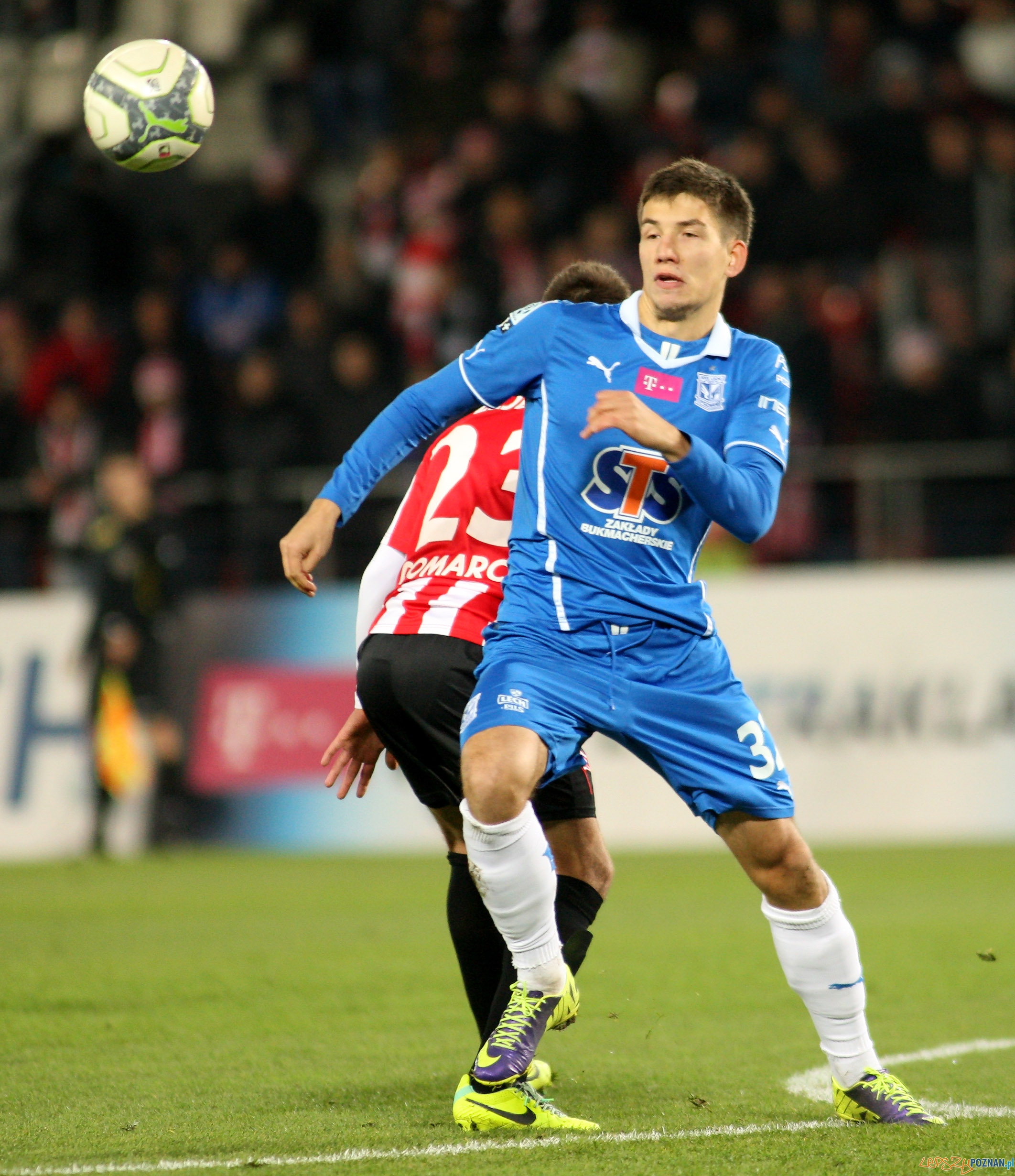 Cracovia - Lech Poznań 1:6 - Kraków 25.11.2013 r. Foto: X-News Cracovia - Lech Poznań 1:6 - Kraków 25.11.2013 r. Foto: X-News