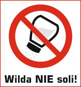 Wilda nie soli Foto: Wilda nie soli Foto: